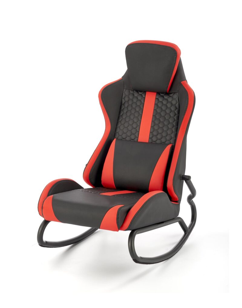 5905248125094_13 GAMER-tuoli, musta / punainen