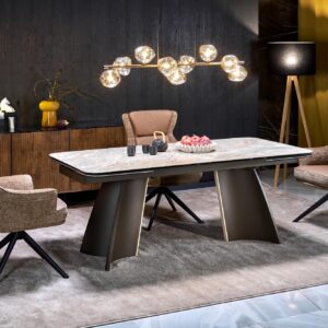 5905248139053_1 VESNA-pikendustabeli väri: beige marmori