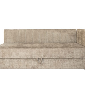 5905248143463_1 RICKY 90 -vuode, jossa on vuodevaatteet, säilytyskontti ja sisäänrakennettu patja, beige