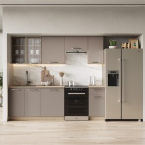 5905248143852_1 ALICANTE 240 keittiökaluste, beige, cremona tammi