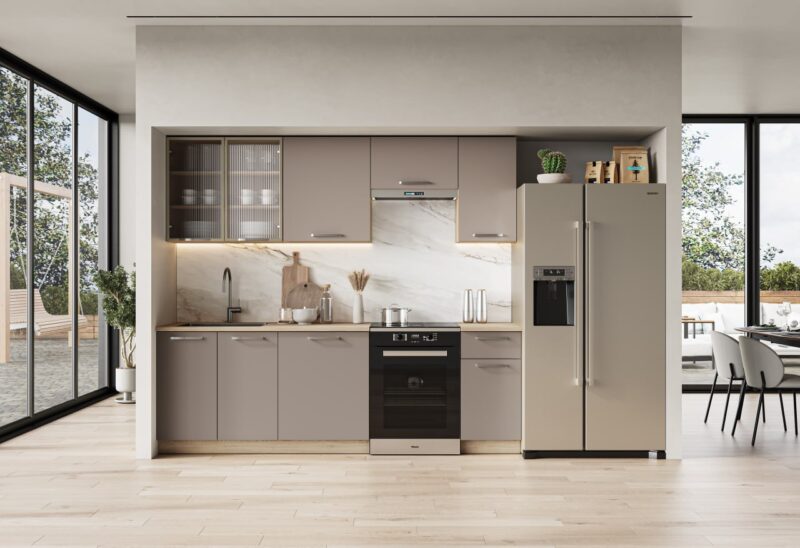 5905248143852_1 ALICANTE 240 keittiökaluste, beige, cremona tammi
