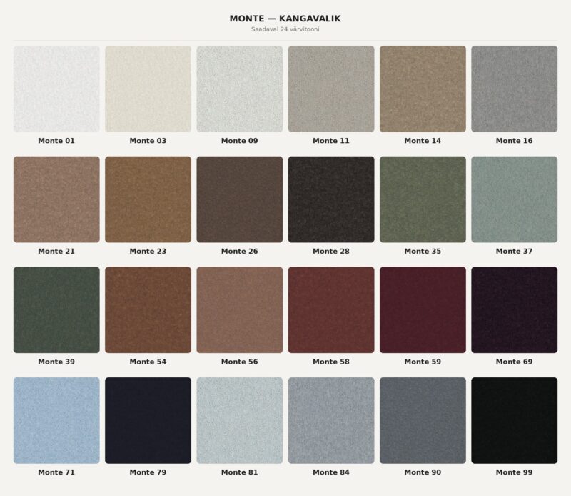 Monte-kanganaidis Vuodesohva Malaga beige