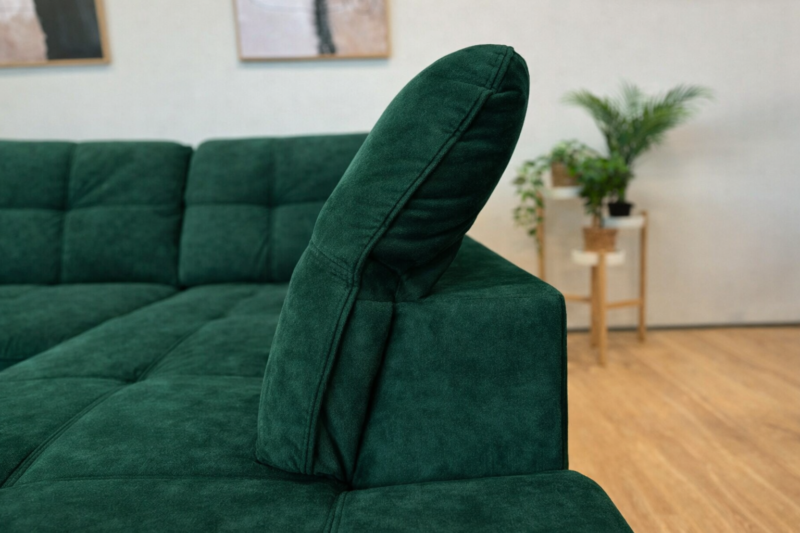 Velvet-sofa-with-lush-backrest-detail-1 Kulmasohva Marbella XL Terra 39