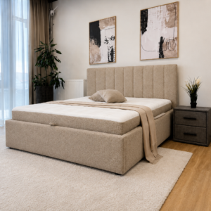 Kontinentaalisänky Visco Lux Harmaa 200x200