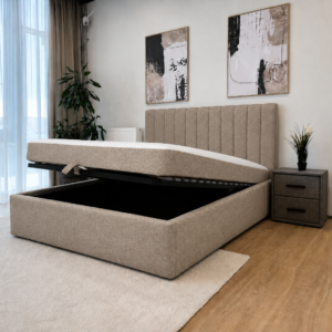Kontinentaalisänky Visco Lux Harmaa 200x200