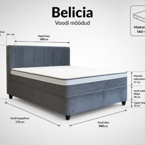 Belicia_mootmed_140x200-1 Mannervoide Belicia 140x200 - Beige